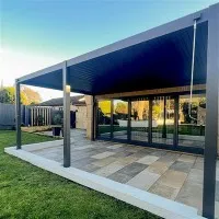 12 X 12 Lysthus Med Alu Tag