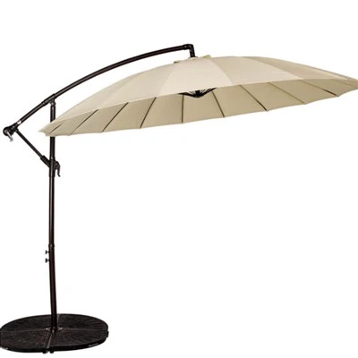 Cantilever paraply Beige